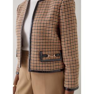 L.K. Bennett Zisou Check Jacket